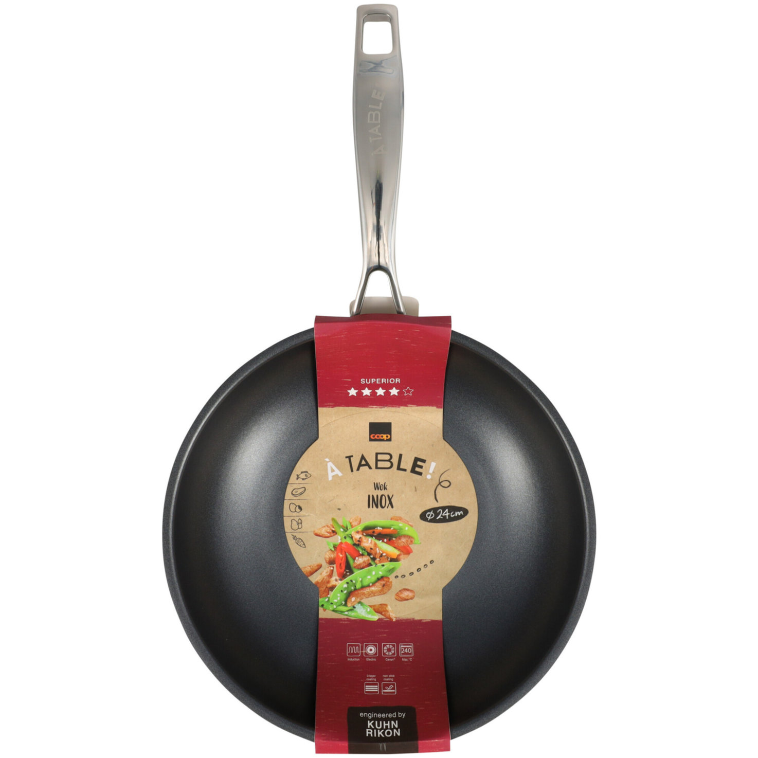 À Table! Wok Inox 24cm