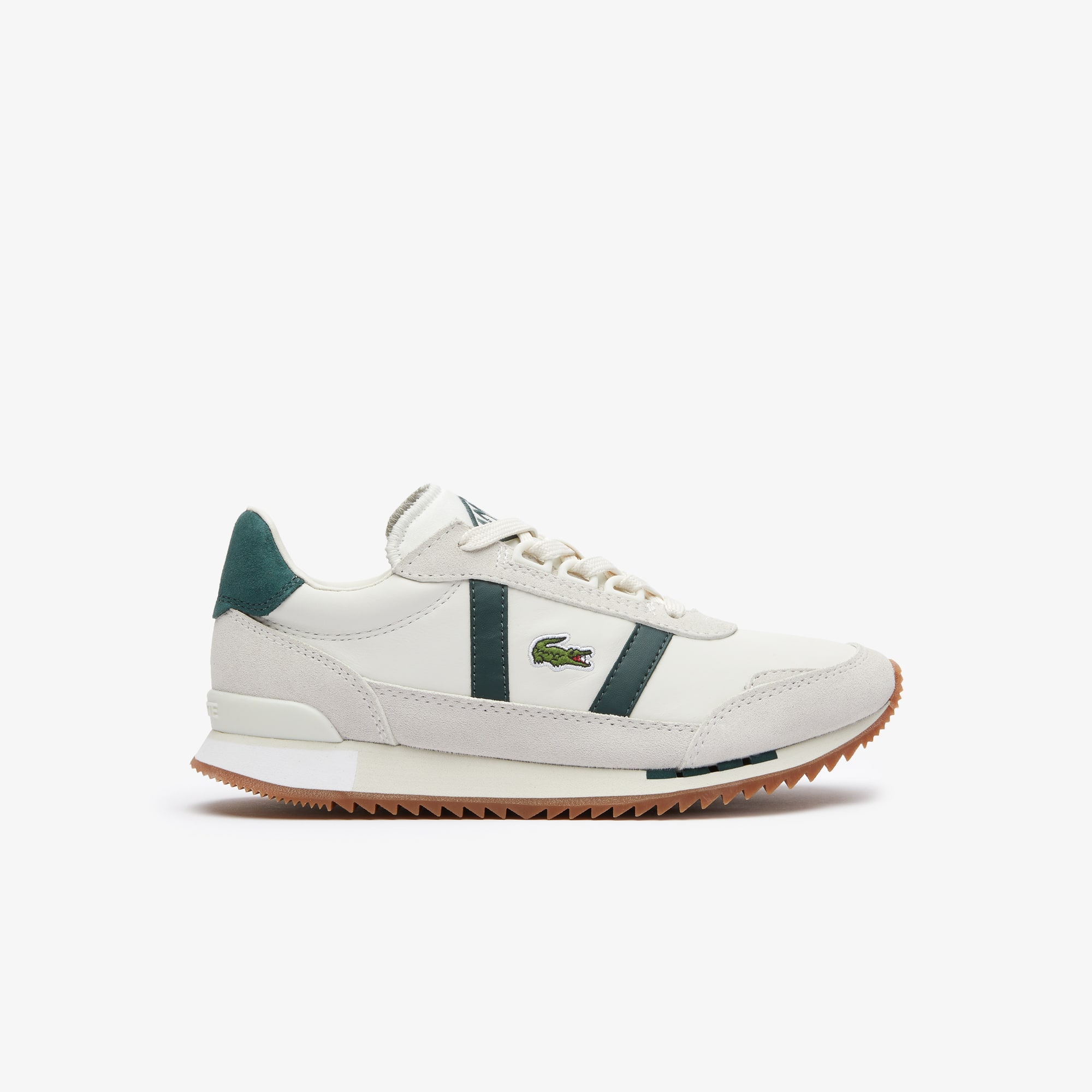 Sneakers Partner Retro femme en cuir Sneakers - Blanc - Lacoste - Femme
