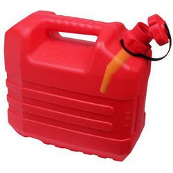 Jerrican plastique hydrocarbures - 20 L - rouge