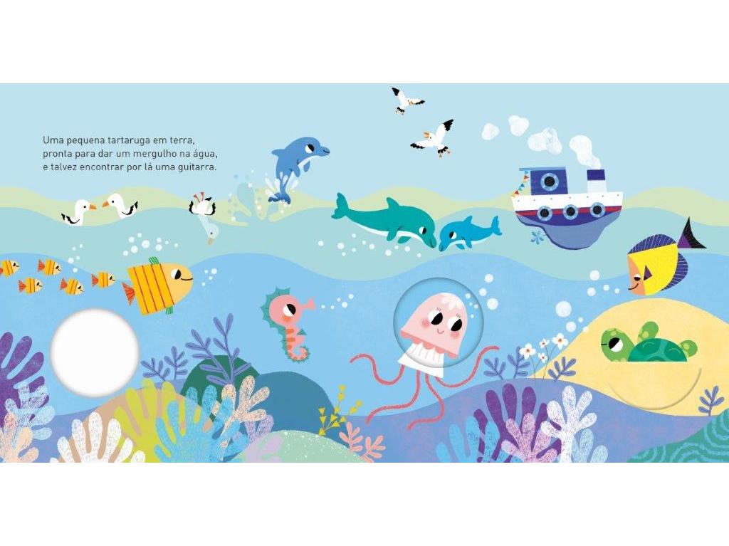 LIVRO DO BANHO - PEQUENAS TARTARUGAS - 123 SALPICA COMIGO!