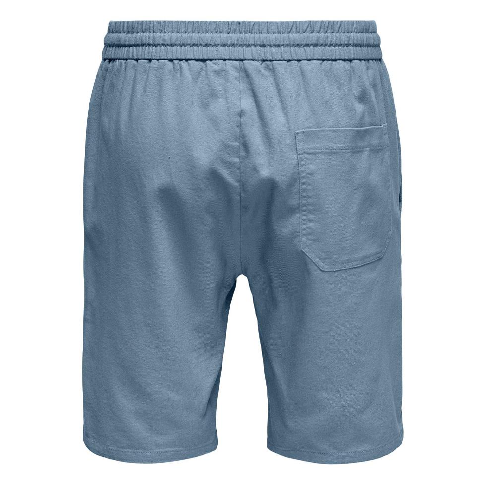 Only & Sons Short Bleu Homme ONLY & SONS Cot Lin