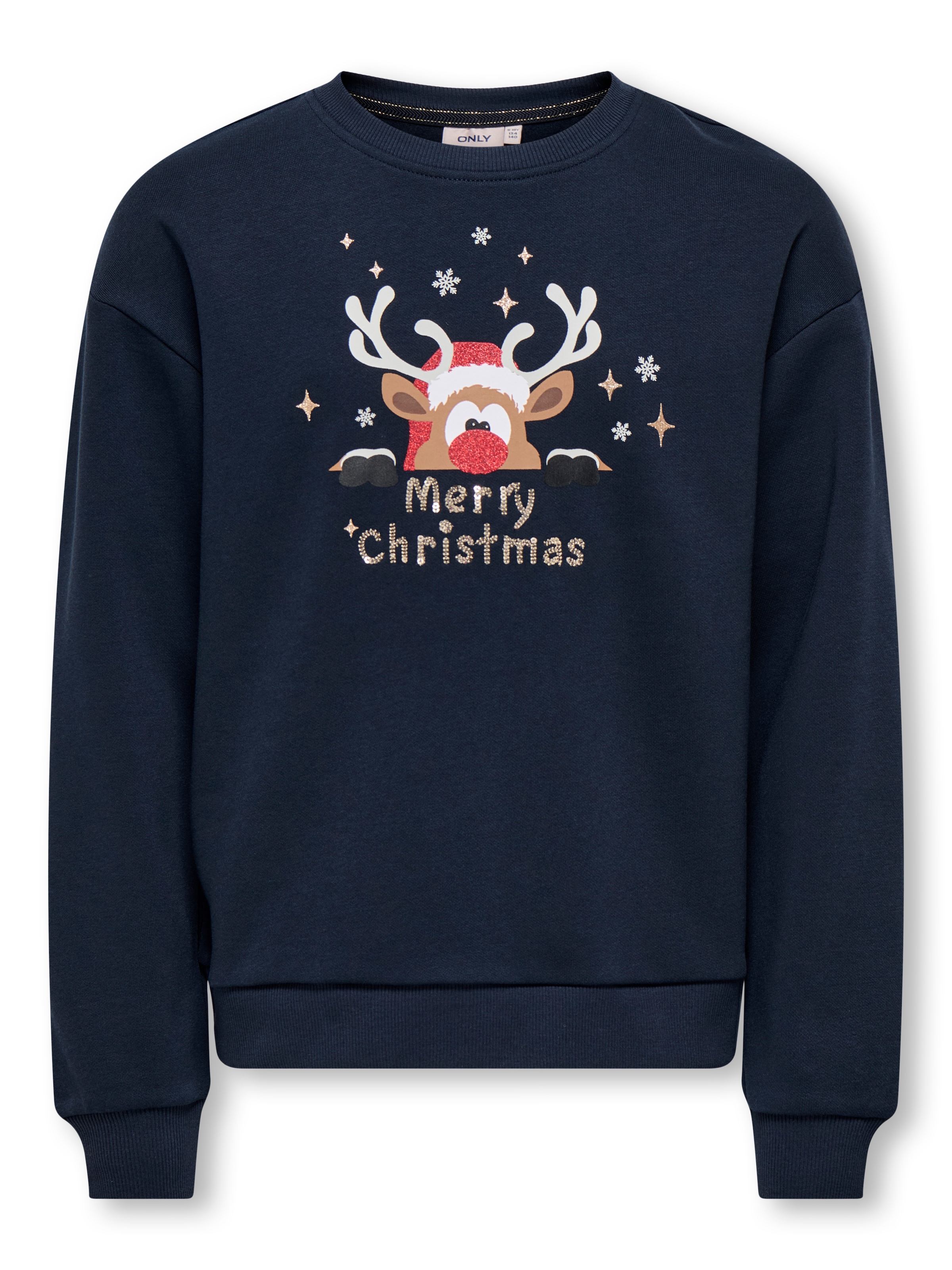 KIDS ONLY Sweatshirt »KOGYDA LIFE XMAS L/S O-NECK BOX SWT«