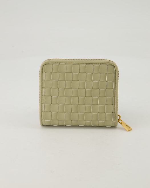 Guess LISBET SLG SMALL ZIP AROUND Portemonnaie in Beige