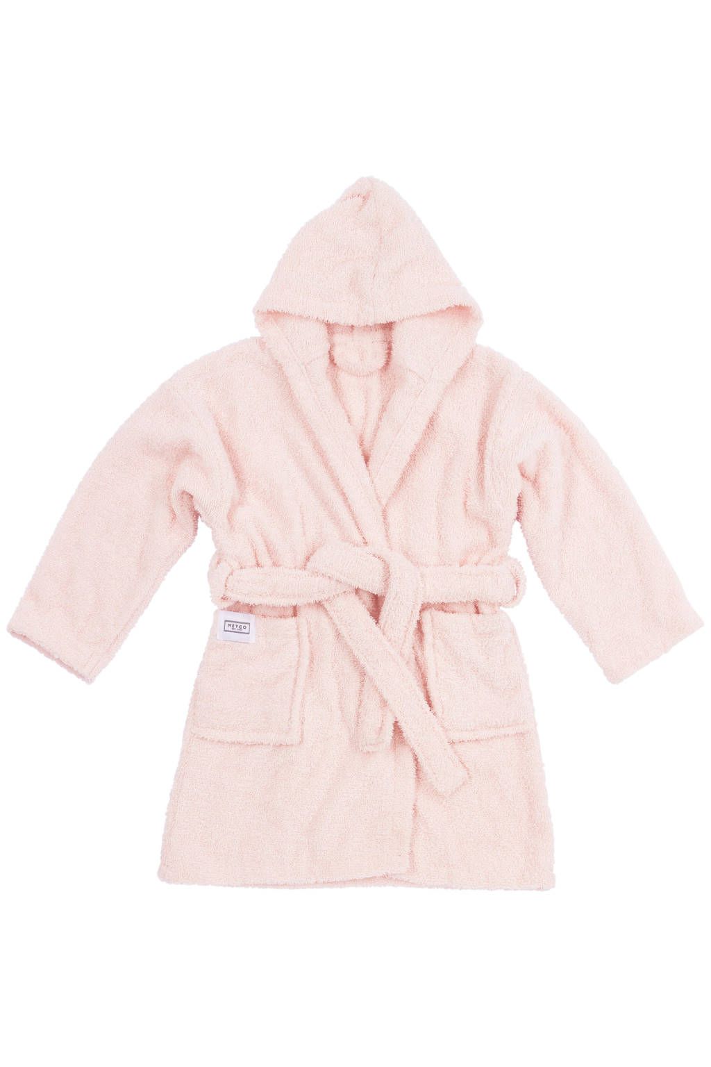 Meyco badstof badjas Basic Soft Pink