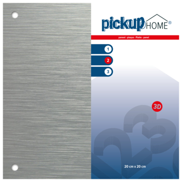Pickup 3D Home plaat alu sandwich 3 mm 20 x 20 cm