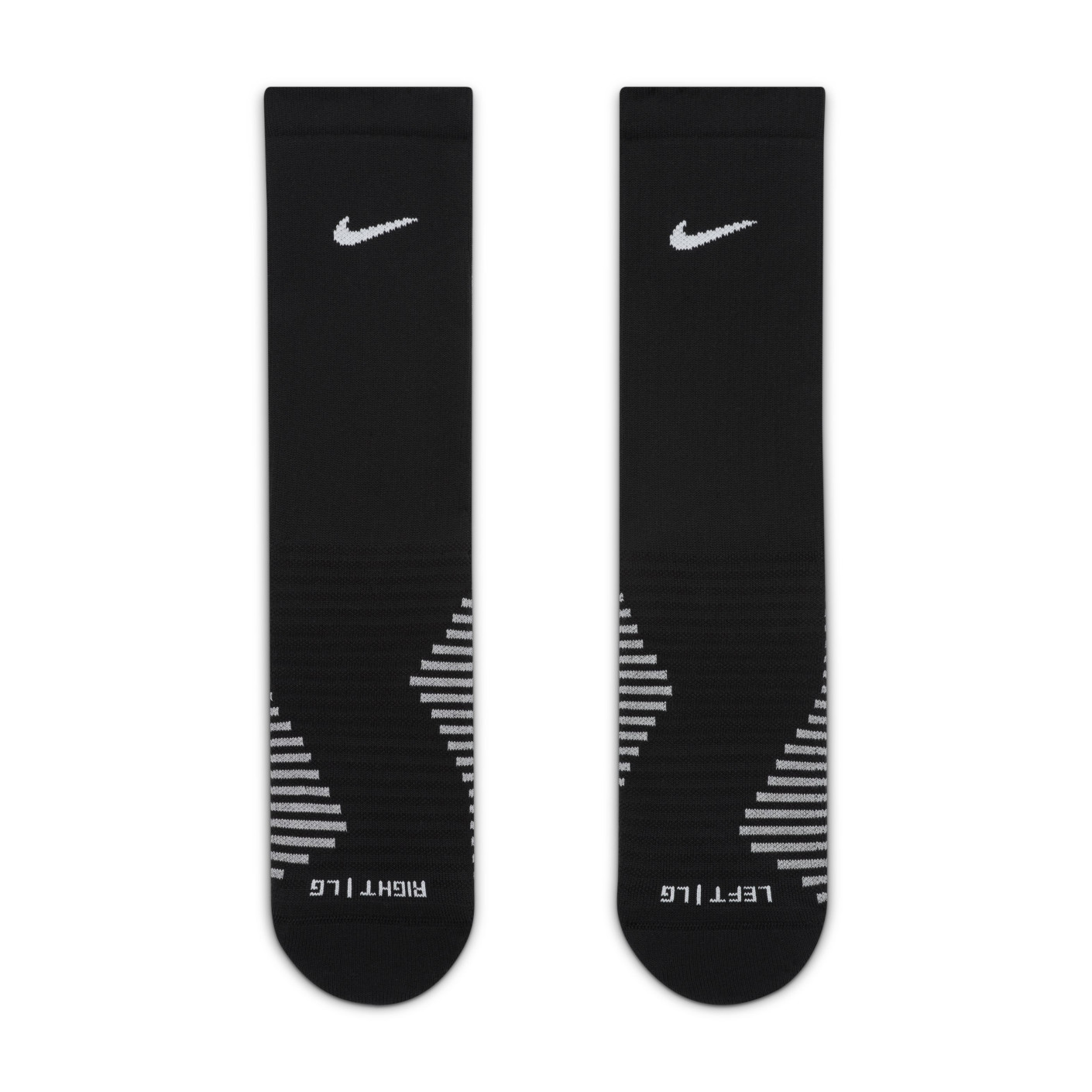 Nike Strike Crew Voetbalsokken Zwart Wit