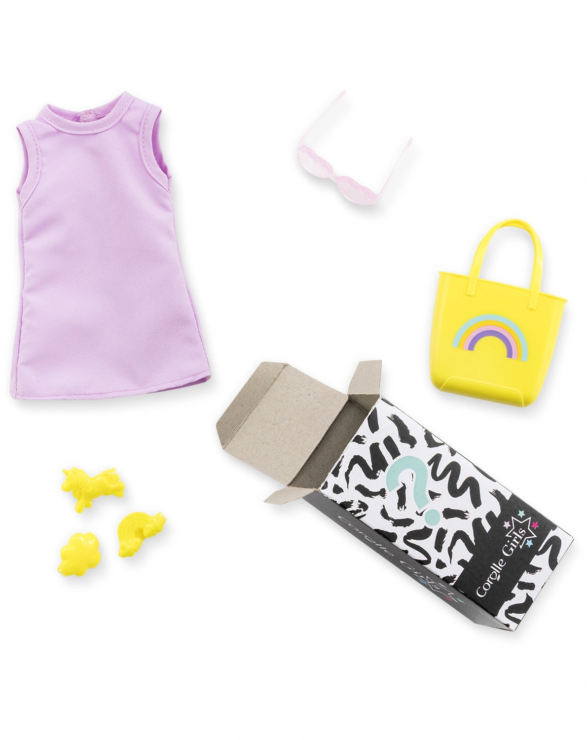 Ankleidepuppe LUNA SHOPPING SURPRISE (28cm) mit Zubehör