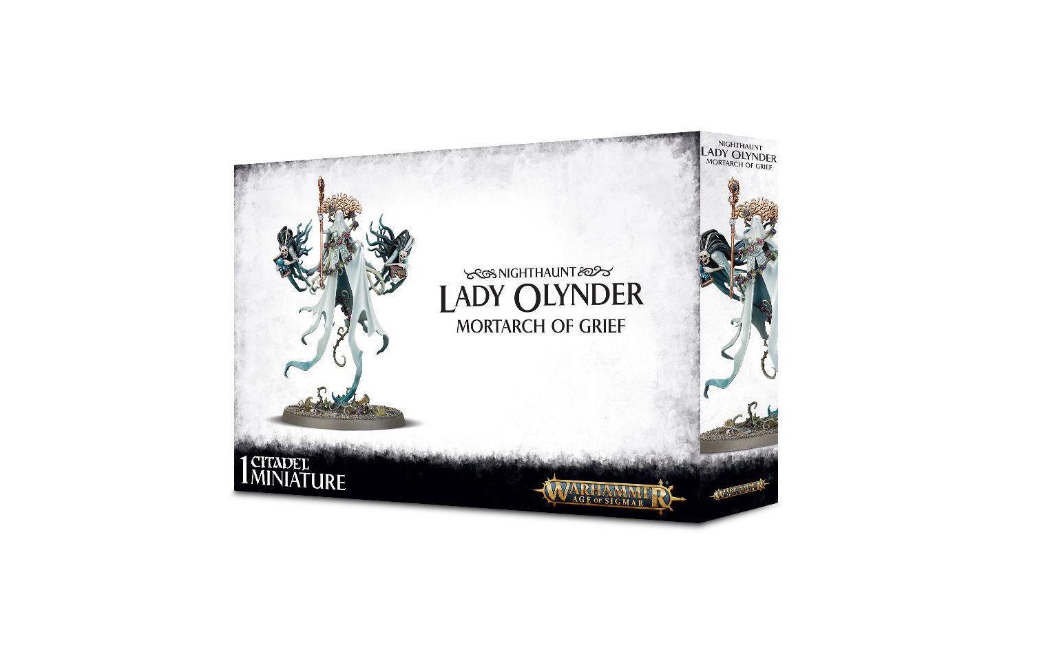 Figur Warhammer Age of Sigmar Nighthaunt Lady OlynderWarhammer Miniaturen Bausatz