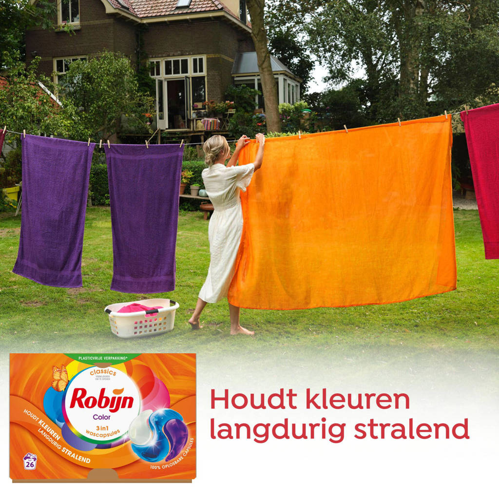 3-in-1 wascapsules Color - 3 x 26 wasbeurten - 78 wasbeurten