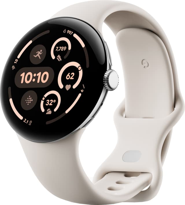 Google Pixel Watch 3 45mm Wi-Fi (Porcelæn)