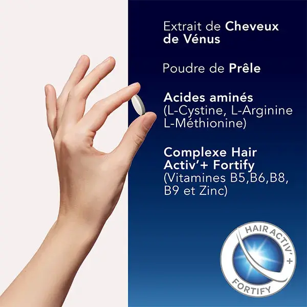 Arkopharma Forcapil Anti-Chute Cheveux Zinc Vitamine B 30 comprimés
