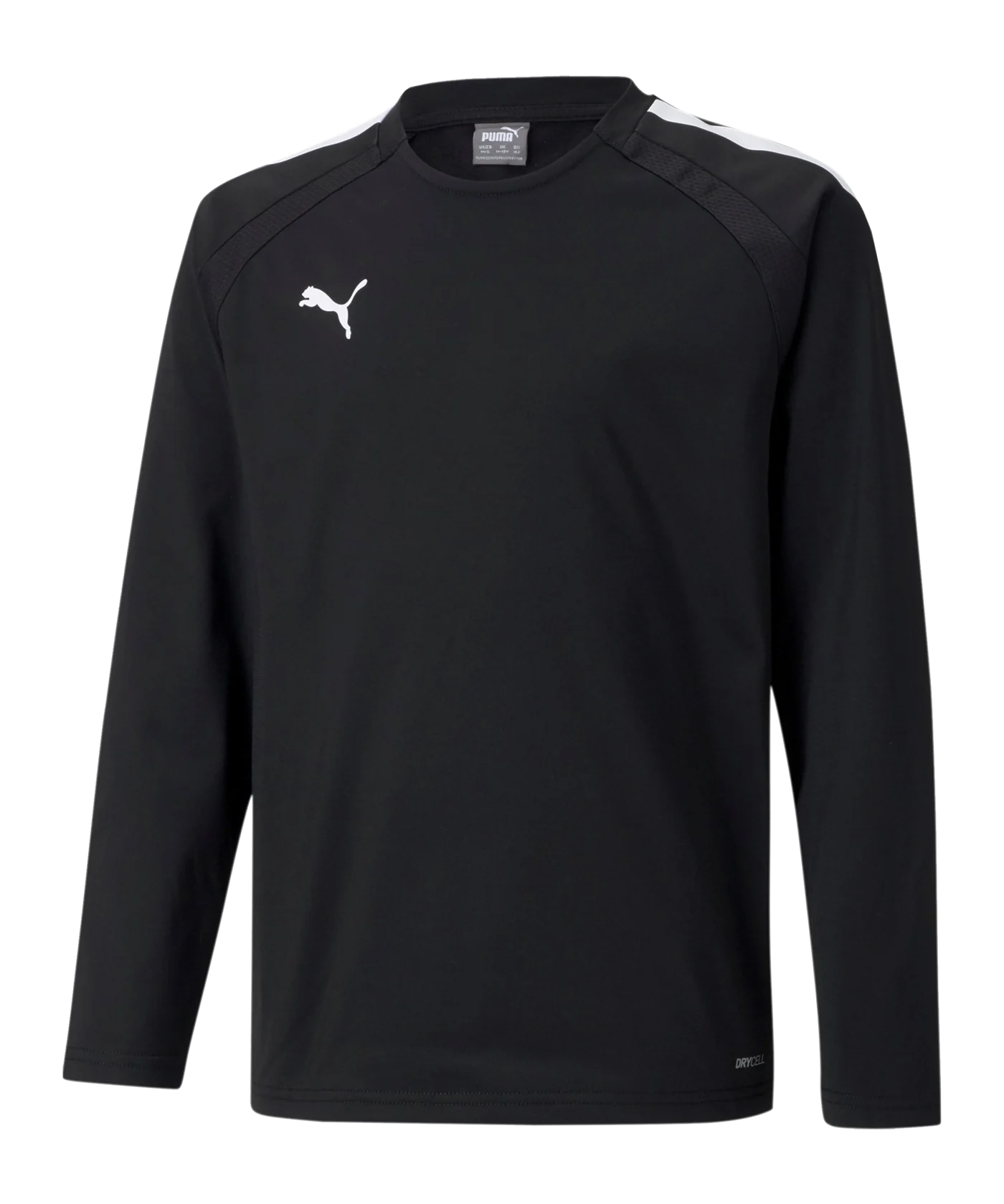 PUMA teamLIGA Sweatshirt Kids Schwarz F03