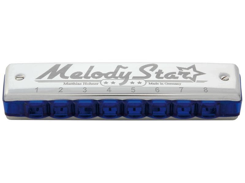 Hohner Mundharmonika Melody Star – C-Dur Chromatische Mundharmonika für Anfänger