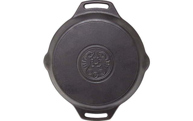 Petromax GF1 Gusseisen Gugelhupfform mit Tortenboden-Deckel 3 Liter