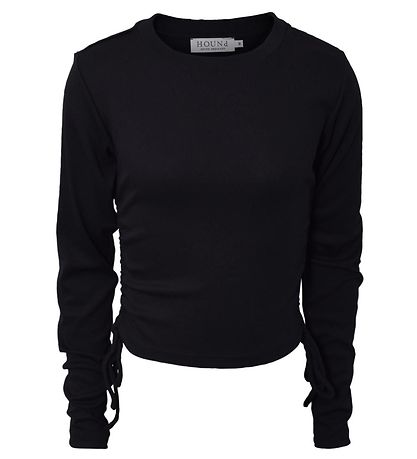 Hound Bluse - Rib - Blåck