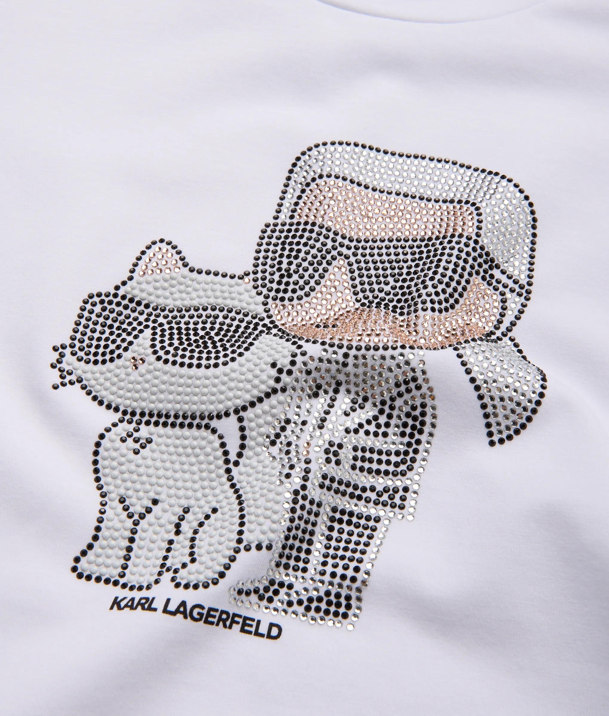 Meisjes Ikon Choupette strass t-shirt