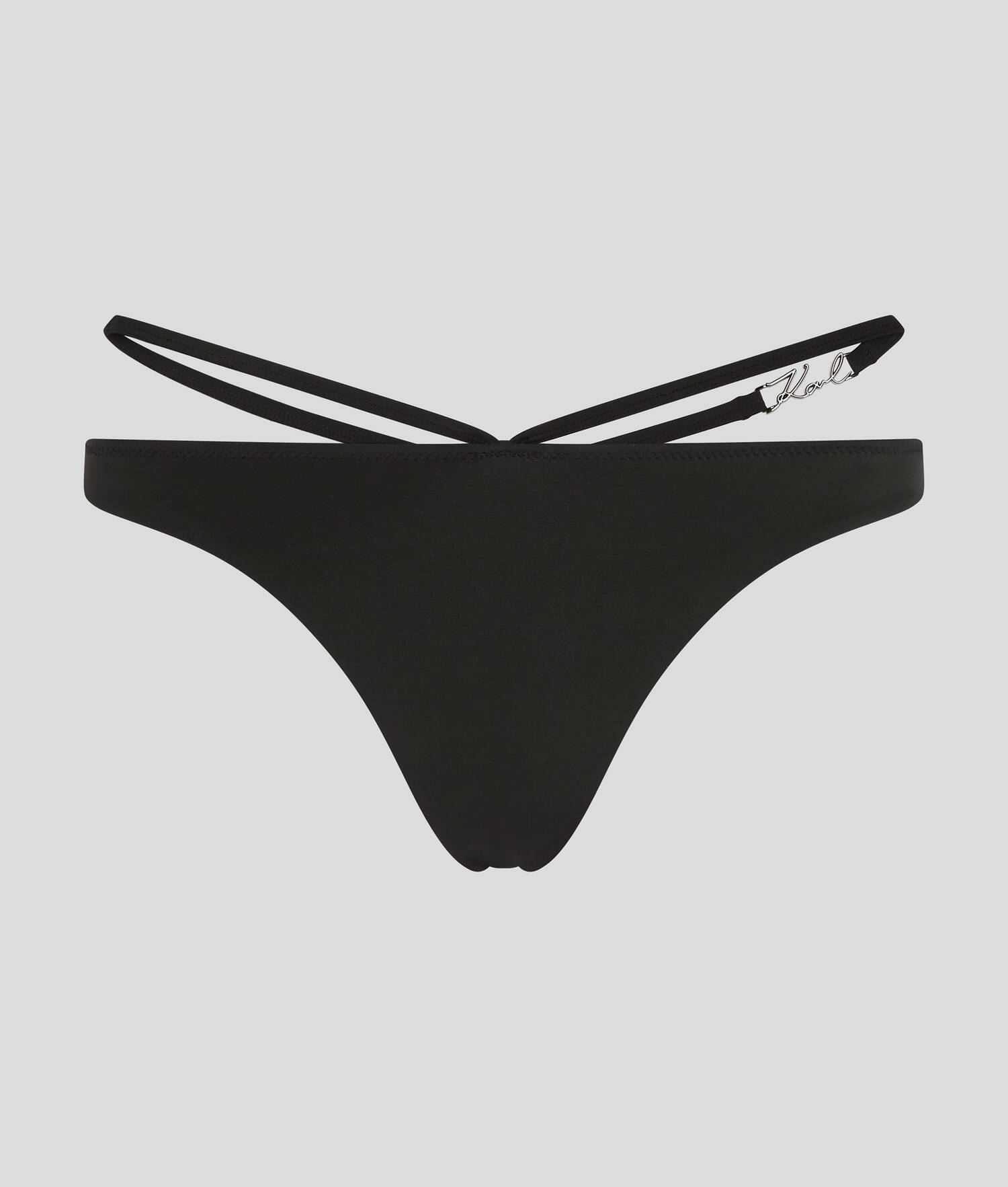 BAS DE BIKINI KARL SIGNATURE EN FORME DE V