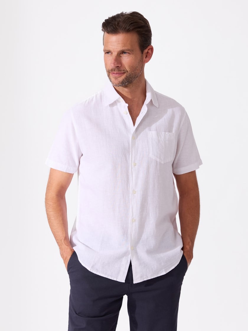 Elia skjorte Bright White