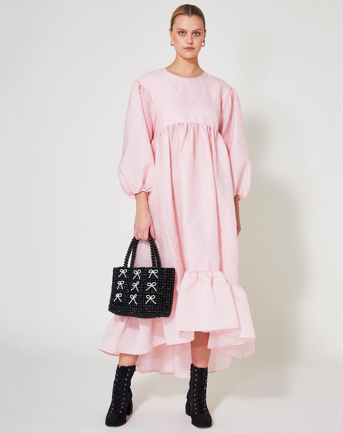 Manoush Robe Bubble rose