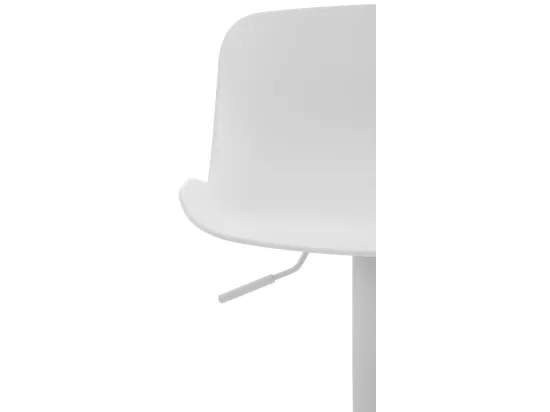 Tabouret de bar - Plastique & Antique - Blanc - Almada
