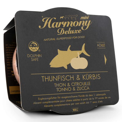 Harmony Dog Deluxe Mini Adult Thunfisch & Kürbis Nassfutter