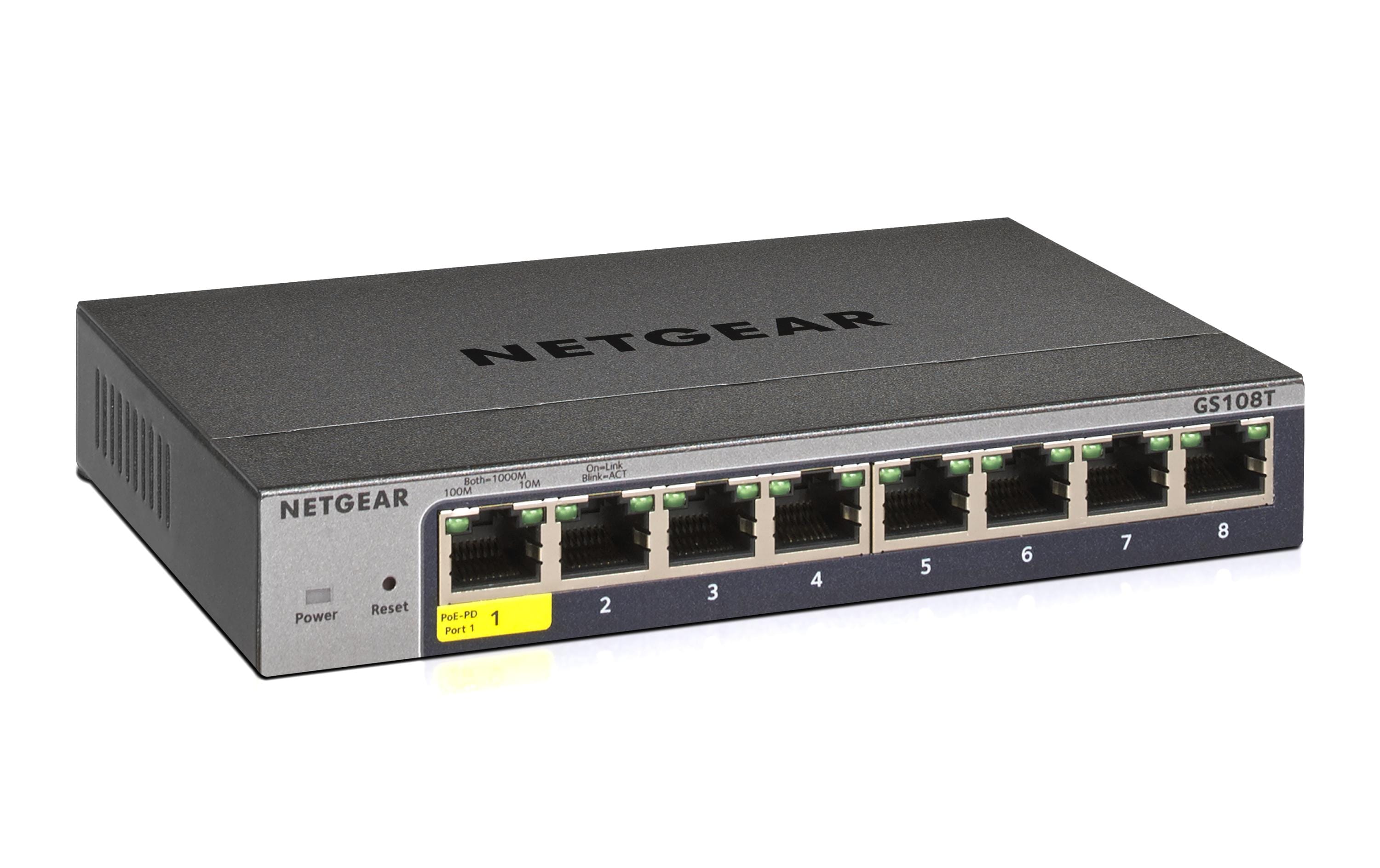 Switch GS108Tv3 8 PortSmart-Managed