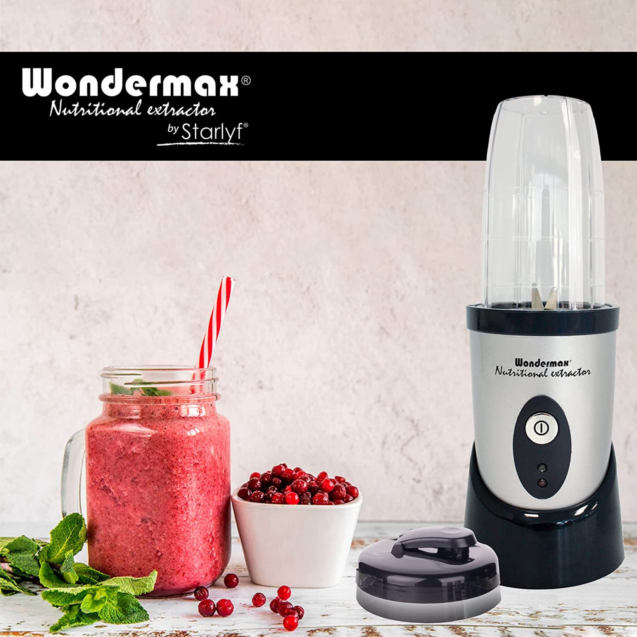 Best Direct® Standmixer - Nutritional Extractor - Smoothie Maker Wondermax