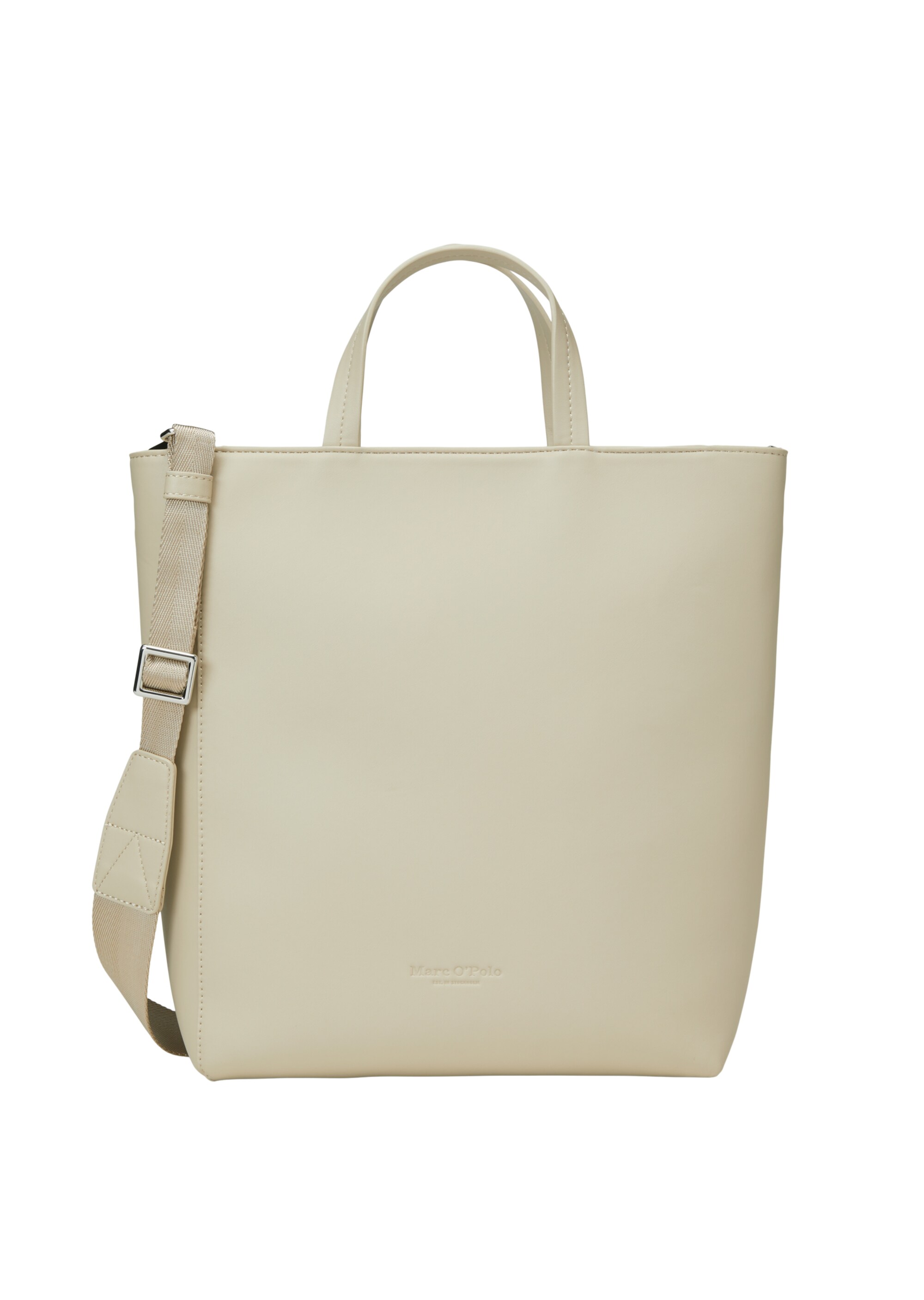 Shopper aus einer Lederalternative aus recyceltem Polyester