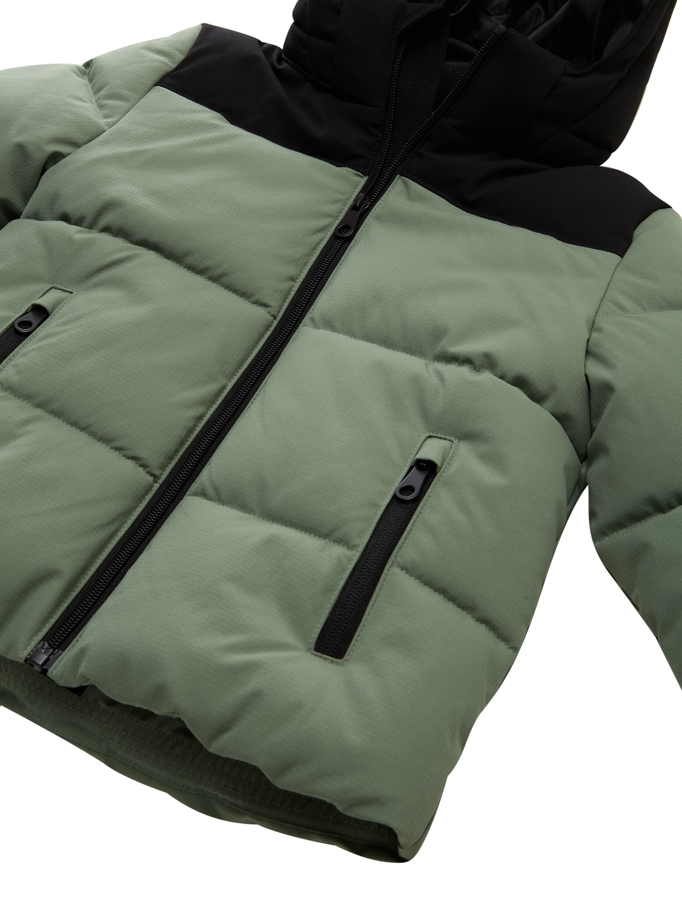 TOM TAILOR Steppjacke mit Kapuze mit abnehmbarer Kapuze