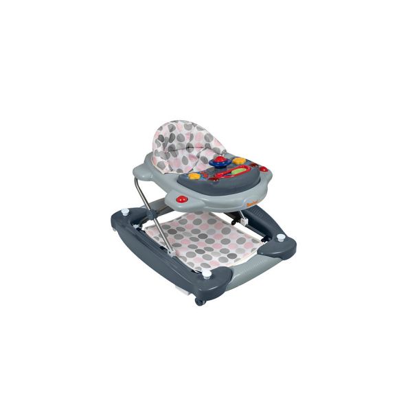Baninni Andador Classic 2em1 Pink Gray