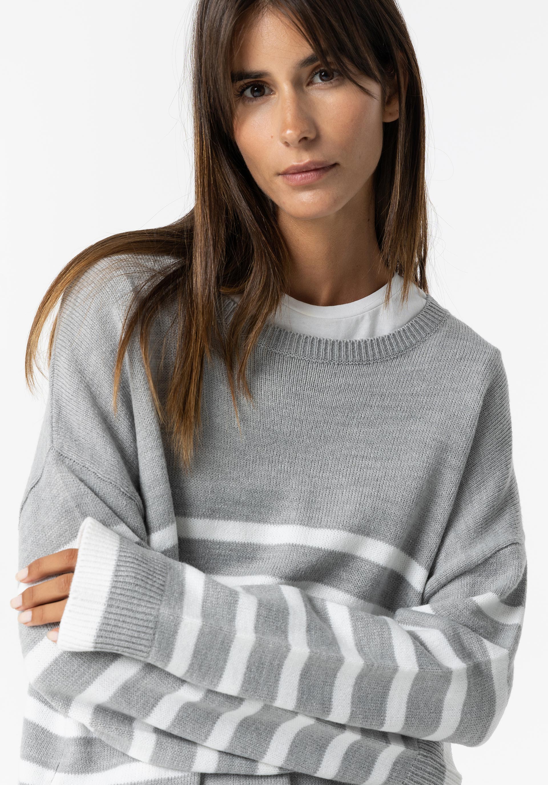 Camisola de Malha às Riscas