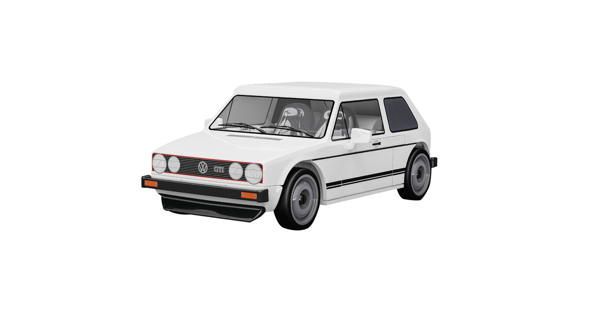 COBIVolkswagen Golf GTI (1976-1983) Constructiespeelgoed  (Schaal 1:35)