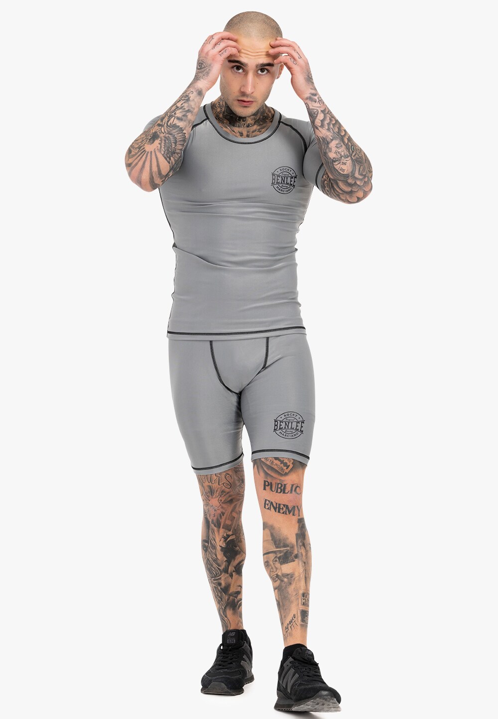 BENLEE Herren Funktionsshorts schmale Passform BOSSBURN
