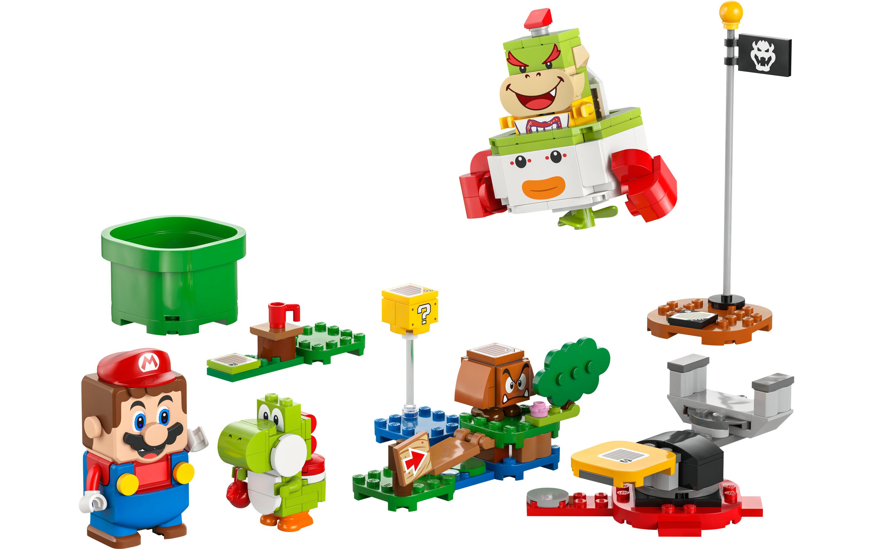 Super Mario Abenteuer mit dem interaktiven Mario 71439Interaktives Abenteuer-Spielset für Kinder