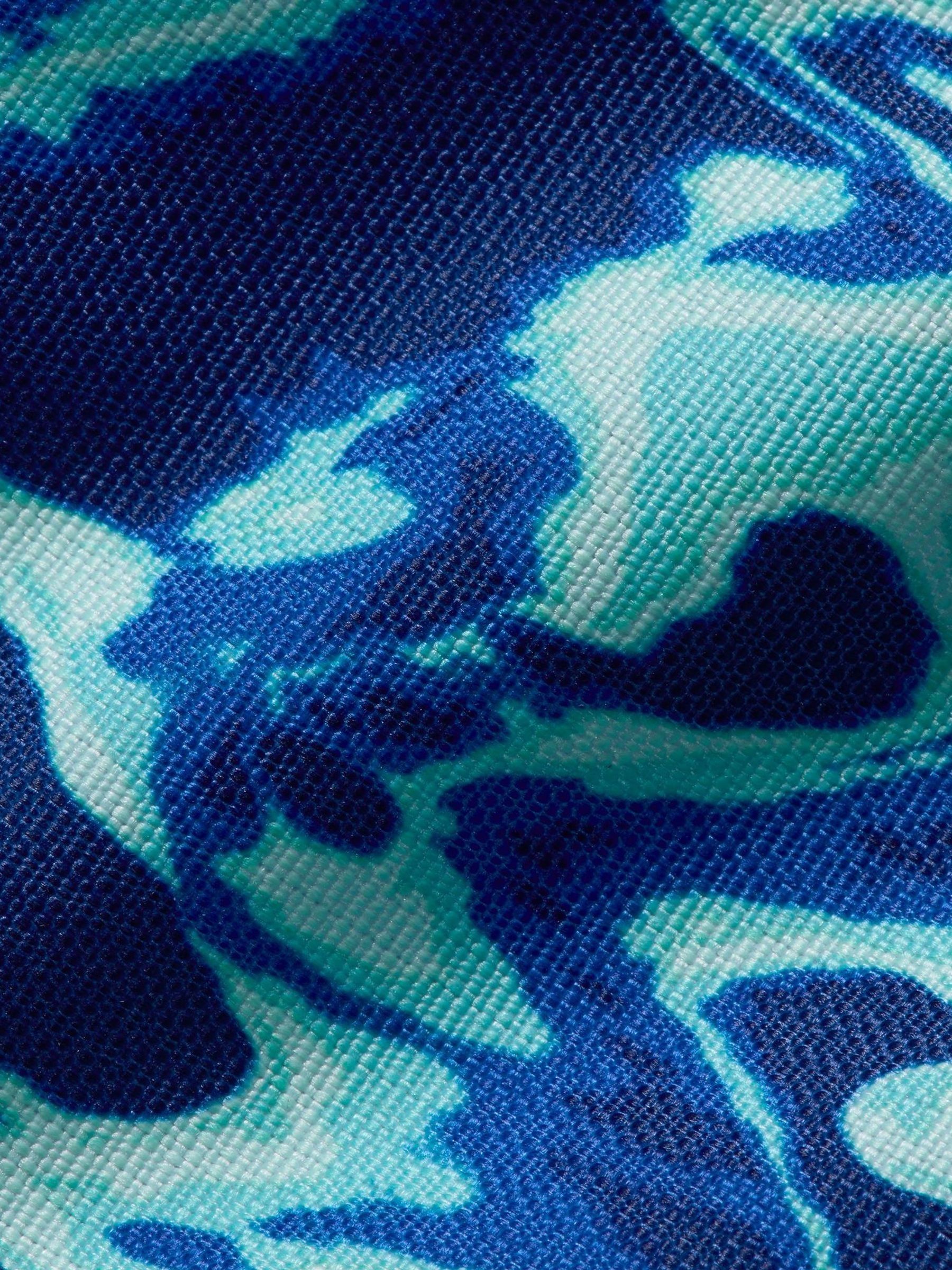 Koningsblauw - Nike Brasilia rugzak met all-over print