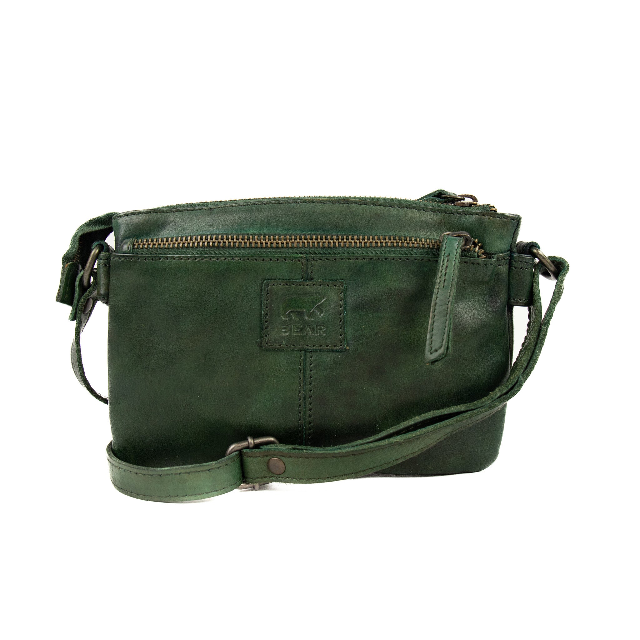 Schoudertasje 'Maithe' groen - CL 41703 Groen