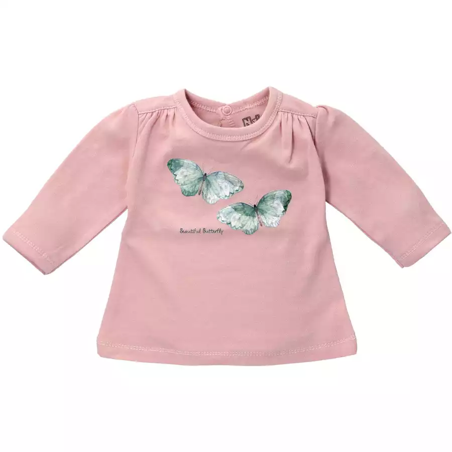 Nini Shirt Langarm Herbst, Winter rosa