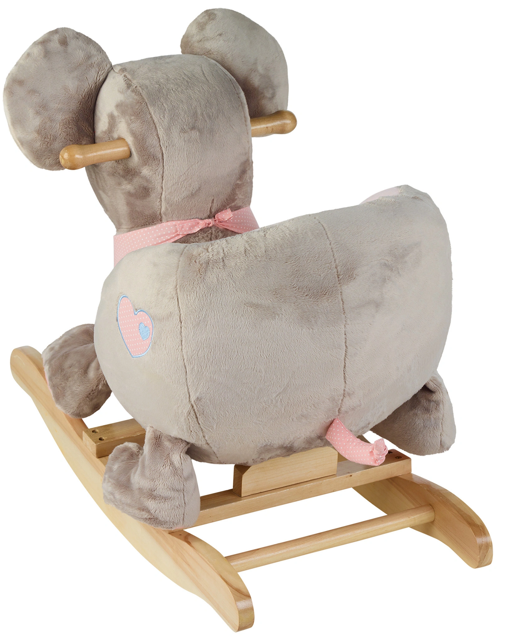 Schaukeltier MABEL MAUS (63x35x47) in rosa