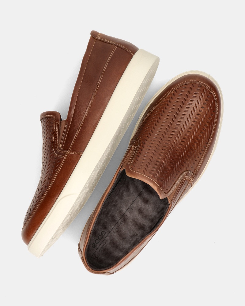 Ecco Street Lite M Instapschoenen  - cognac