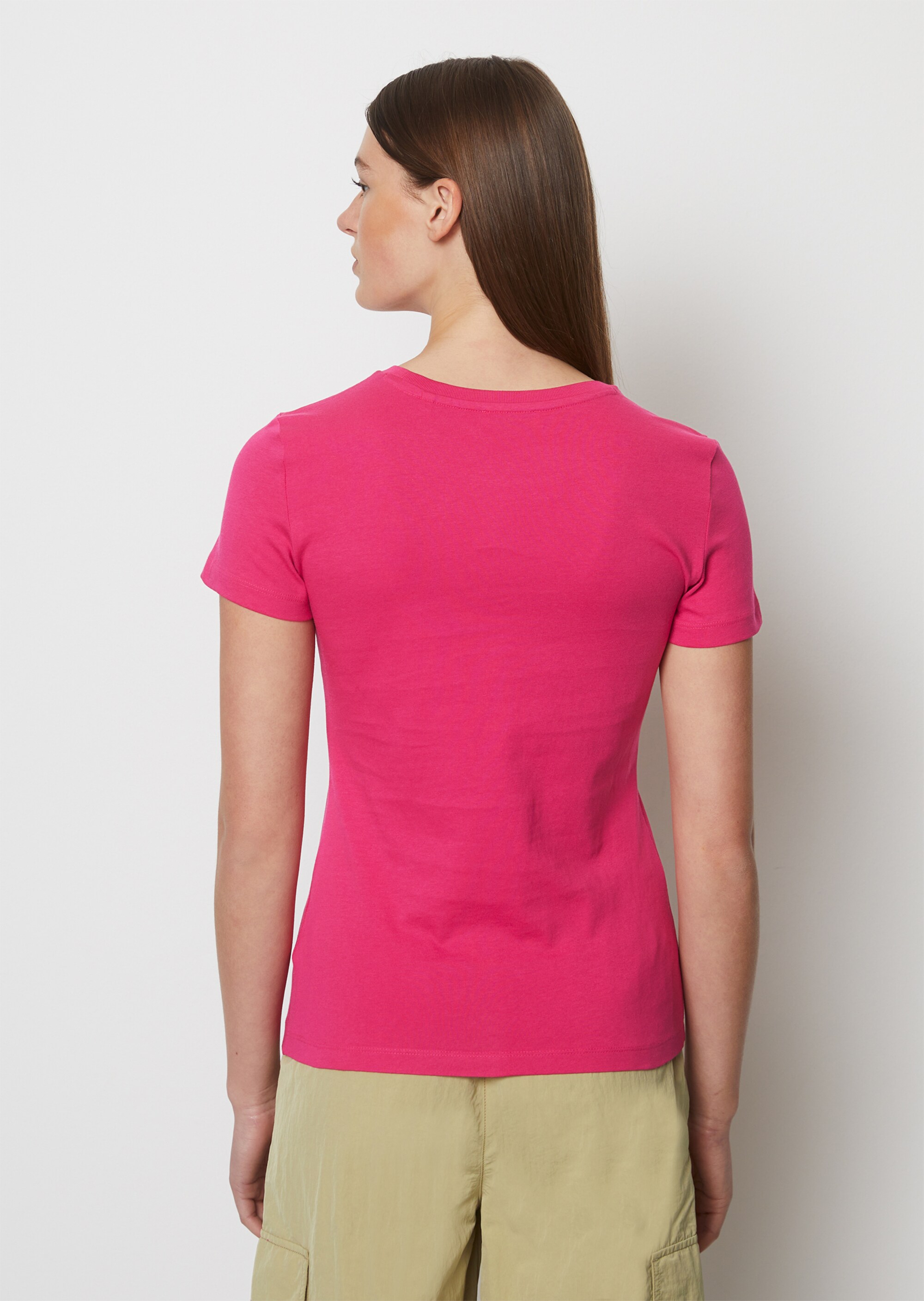 Logo-T-Shirt regularaus Organic Cotton