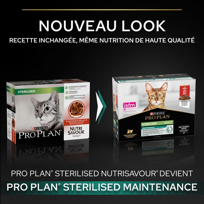 Proplan Nutrisavour Sterilised en sauce