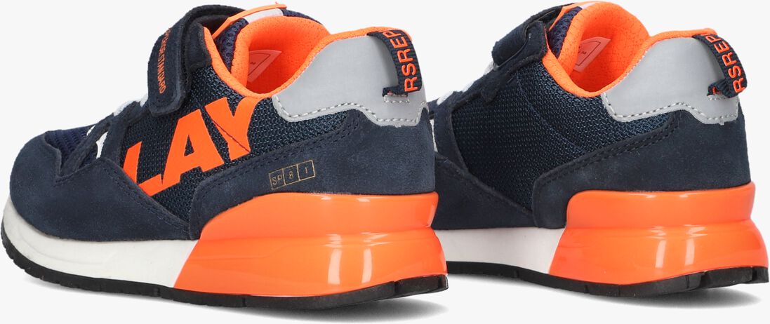 REPLAY blauwe replay lage sneakers shoot jr8