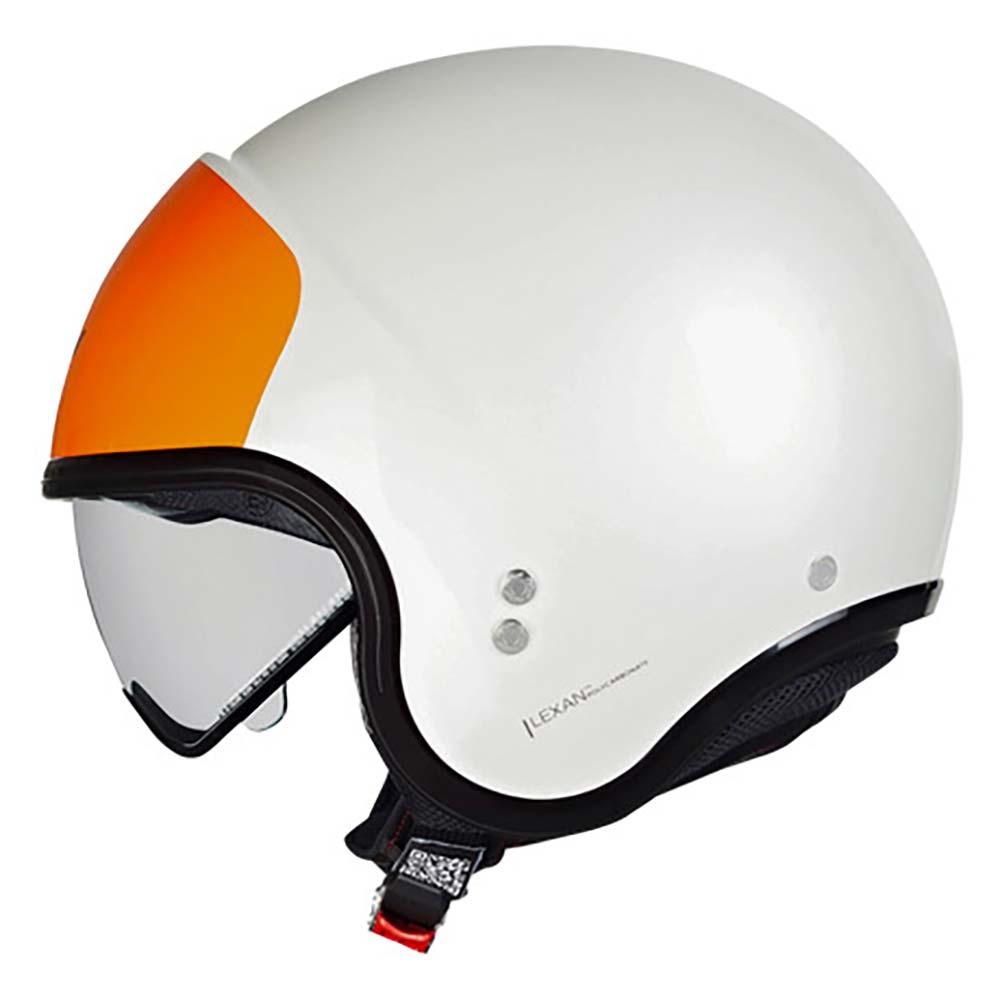 Nolan - Casque N21 Verniciatura Speciale Blanc / Orange / Brillant