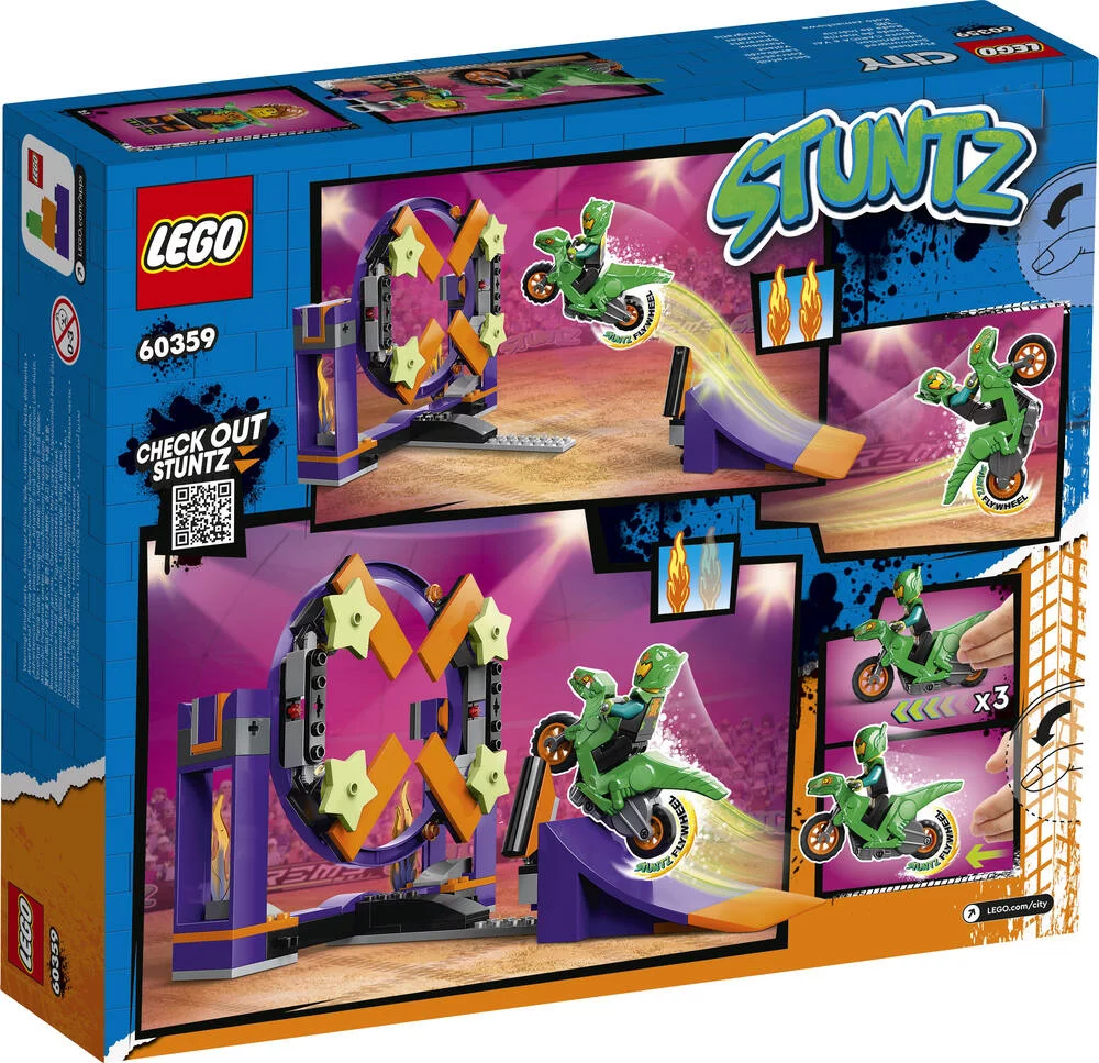 LEGO®CITY 60359 - LE DEFI DE CASCADE - LE TREMPLIN