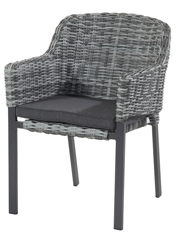 Tuinstoel Antraciet 72.553.715 Cairo B62 x D66 x H84 cm