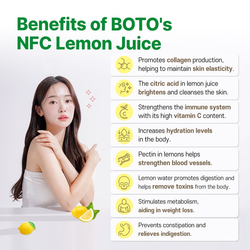 BOTO - Biologisch NFC-citroensap 100