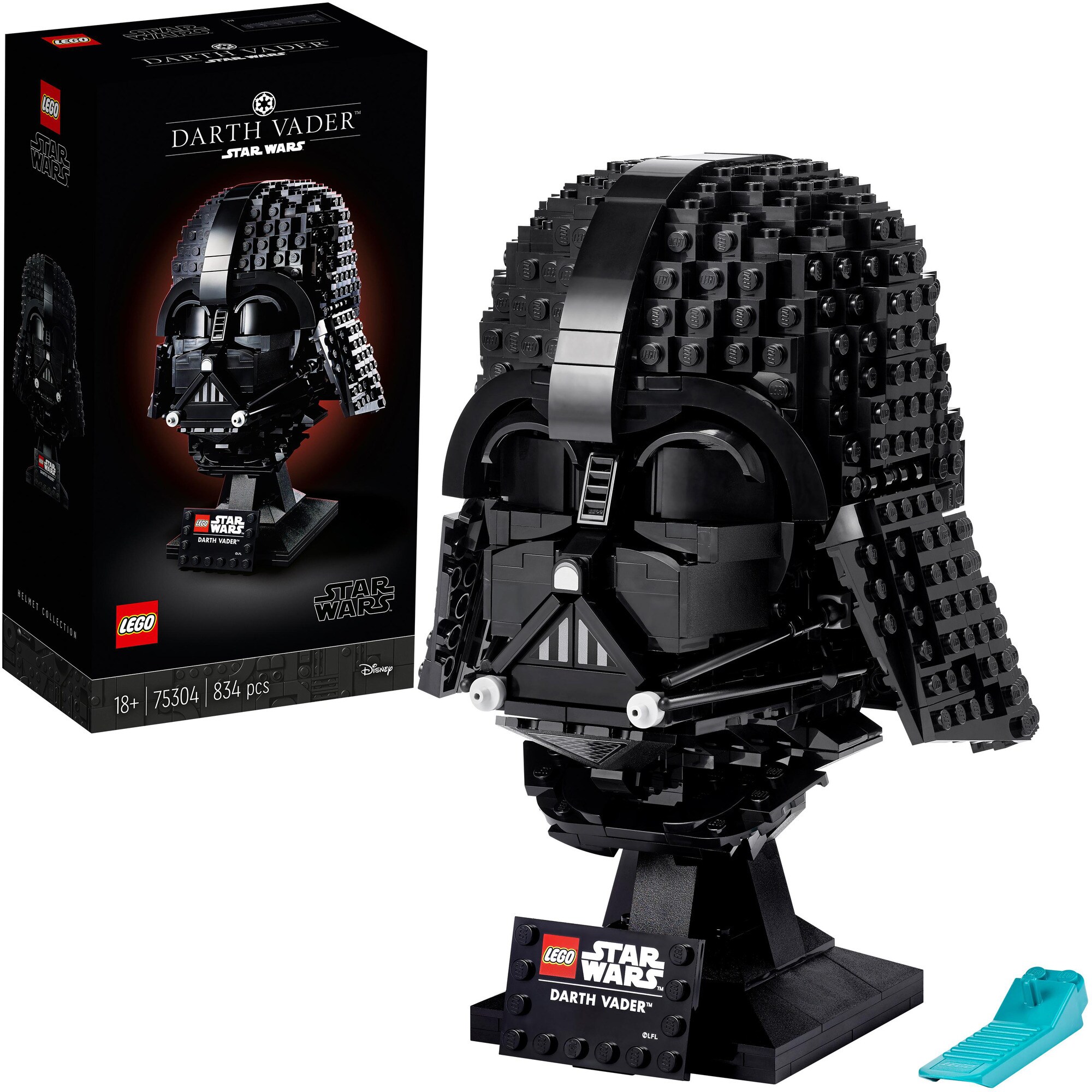 LEGO Konstruktionsspielzeug Star Wars Darth Vader Helm