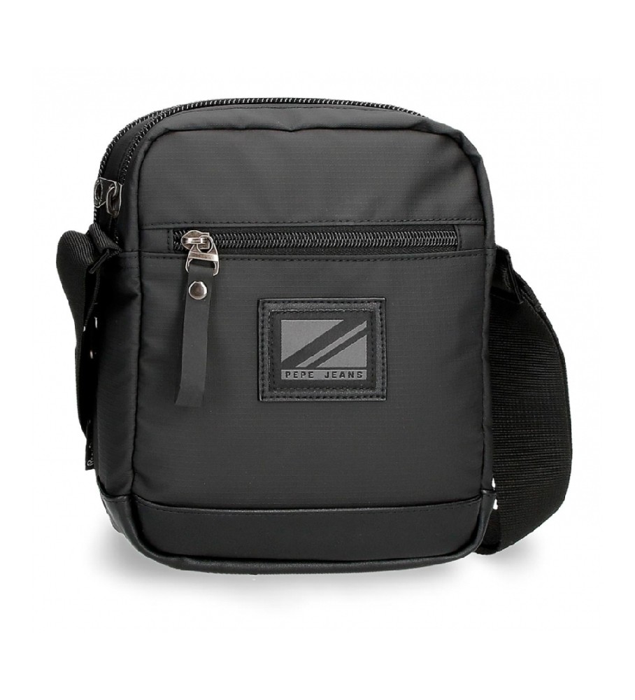 Bolsa de ombro Pepe Jeans com dois compartimentos e alças Pepe Jeans - 17x22x7,5cm -
