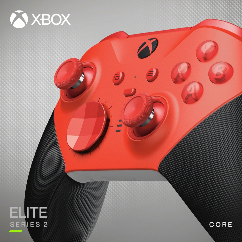 Xbox Elite Wireless Controller Serie 2 – Core (Rot)