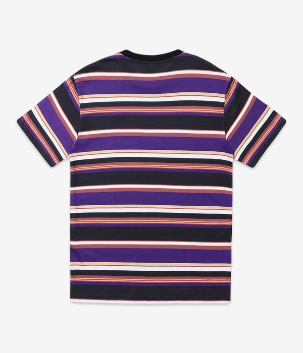 Hélas Rayures T-Shirt (purple black)